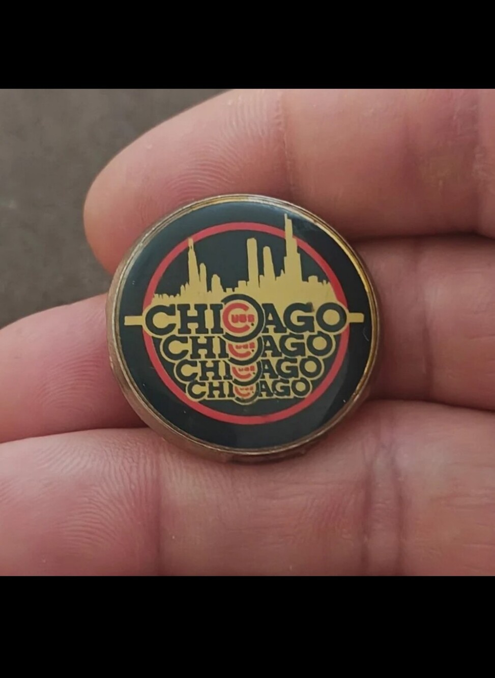 1980s WinCraft Chicago Cubs MLB Pin